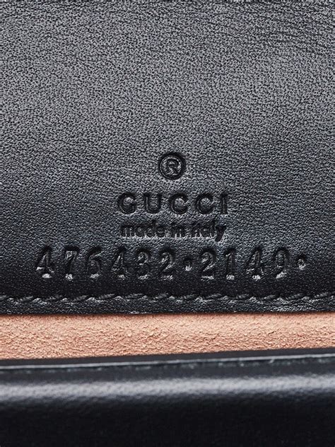 where to find serial number on gucci bag|Gucci wallet serial number lookup.